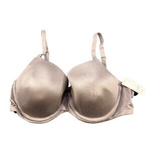 Auden Women's Size 36D Nursing Bra T-Shirt Full Coverage Rocket City Gray New